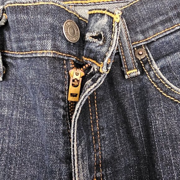 Levi's Straight Fit Men's Rare Registered Red Tag Denim Jeans 30X30 - Picture 8 of 11